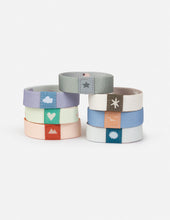 Load image into Gallery viewer, Pastel Kids Reversible Wristband Pack
