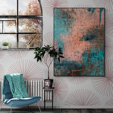 Load image into Gallery viewer, Canvas Print: "Patina Cascade"
