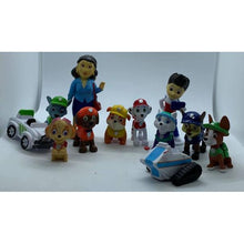 Load image into Gallery viewer, 12 XL Bath Bomb Fizzies with surprise Paws Patrol figure inside, handmade, natural ingredients, fruity, kid-friendly scents