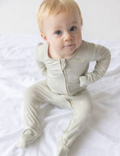 Load image into Gallery viewer, Peace Bamboo Convertible Footed Onesie