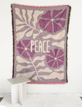 Load image into Gallery viewer, Peace Throw Blanket