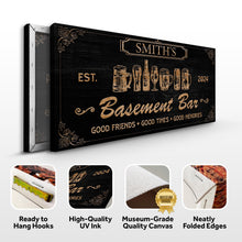 Load image into Gallery viewer, Personalized Basement Bar Sign II