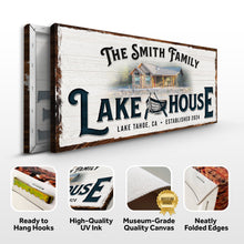 Load image into Gallery viewer, Personalized Lake House Sign