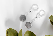 Load image into Gallery viewer, Fingerprint Keychain - Personalized 925 Sterling Silver Memorial Gift