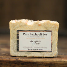 Load image into Gallery viewer, Pure Patchouli Sea Salt Soap Bar