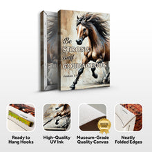 Load image into Gallery viewer, Be Strong And Courageous Faith Sign V