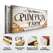 Load image into Gallery viewer, Pick Of The Patch Pumpkin Farm Sign