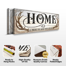 Load image into Gallery viewer, Home Is Where You Hang Your Antlers Sign II