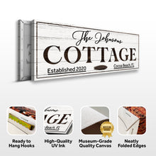 Load image into Gallery viewer, Cottage Beach House Sign