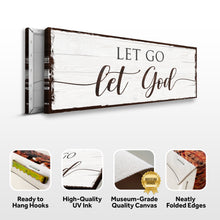 Load image into Gallery viewer, Let Go Let God Faith Sign II