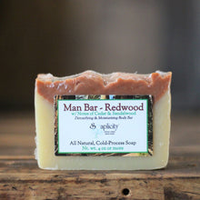 Load image into Gallery viewer, Redwood Soap Man Bar
