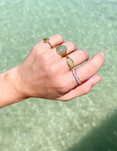 Load image into Gallery viewer, Pink Enamel Transformed Ring