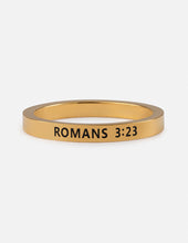 Load image into Gallery viewer, Romans 3:23 Ring