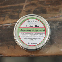 Load image into Gallery viewer, Rosemary Peppermint Lotion Bar