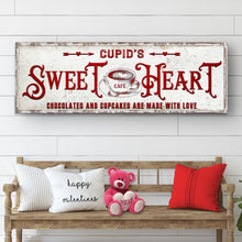 Load image into Gallery viewer, Rustic Cupid's Sweetheart Vintage Sign