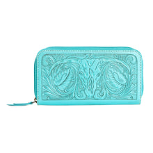 Load image into Gallery viewer, Steerhallow Canyon Wallet in Turquoise