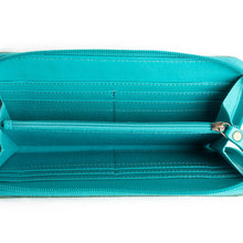 Load image into Gallery viewer, Steerhallow Canyon Wallet in Turquoise