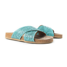 Load image into Gallery viewer, Taylor Creek Sandals In Turquoise