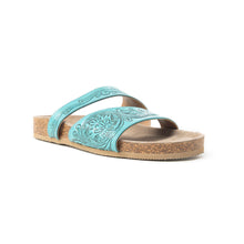 Load image into Gallery viewer, Westward Wind Sandals In Turquoise