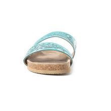 Load image into Gallery viewer, Westward Wind Sandals In Turquoise