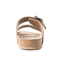 Load image into Gallery viewer, Falling Feather Sandals In Turquoise and Brown