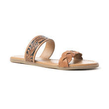 Load image into Gallery viewer, Diamond Ridge Sandals In Black and Brown