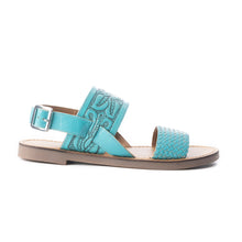 Load image into Gallery viewer, Eagle Flight Sandals In Turquoise