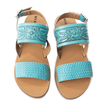 Load image into Gallery viewer, Eagle Flight Sandals In Turquoise