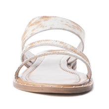 Load image into Gallery viewer, Ranch Ridge Slides In Brown &amp; White
