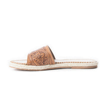 Load image into Gallery viewer, Horizon Creek Slides In Black &amp; Brown