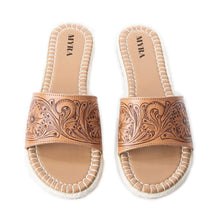 Load image into Gallery viewer, Horizon Creek Slides In Black &amp; Brown