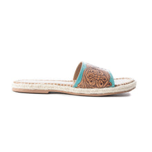 Load image into Gallery viewer, Horizon Creek Slides In Turquoise