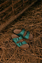 Load image into Gallery viewer, Wildlfower Wanderer Sandals In Turquoise