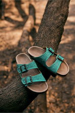 Load image into Gallery viewer, Wildlfower Wanderer Sandals In Turquoise