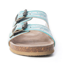 Load image into Gallery viewer, Turquoise Trail Birks In Turquoise &amp; White