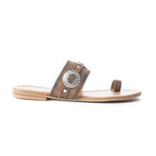 Load image into Gallery viewer, Sagebrush Concho Sandals In Brown