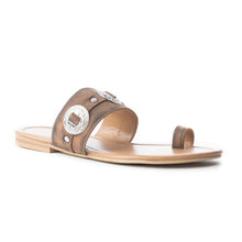Load image into Gallery viewer, Sagebrush Concho Sandals In Brown