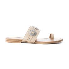 Load image into Gallery viewer, Sagebrush Concho Sandals In White