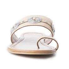 Load image into Gallery viewer, Sagebrush Concho Sandals In White