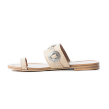 Load image into Gallery viewer, Sagebrush Concho Sandals In White