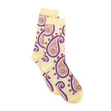 Load image into Gallery viewer, Sunshine Swirl Suzie Socks In Cream