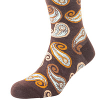 Load image into Gallery viewer, Sunshine Swirl Suzie Socks In Brown