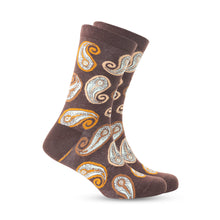 Load image into Gallery viewer, Sunshine Swirl Suzie Socks In Brown