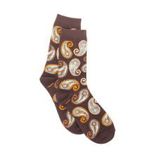 Load image into Gallery viewer, Sunshine Swirl Suzie Socks In Brown