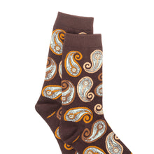 Load image into Gallery viewer, Sunshine Swirl Suzie Socks In Brown