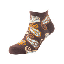 Load image into Gallery viewer, Sunshine Swirl Suzie Ankle Socks In Brown