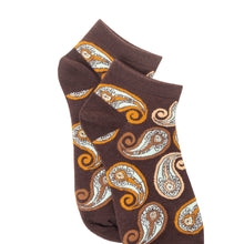 Load image into Gallery viewer, Sunshine Swirl Suzie Ankle Socks In Brown