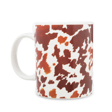 Load image into Gallery viewer, Sippinâ€™ in the South Ceramic Mug in Brown Leapard Print