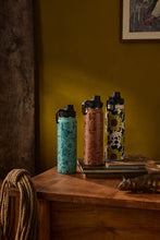 Load image into Gallery viewer, Moo &amp; Bloom Stainless Steel Water Bottle in Sunflower Yellow