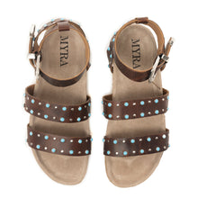 Load image into Gallery viewer, Saddle Ridge Trail Leather Sandals in Dusty Brown